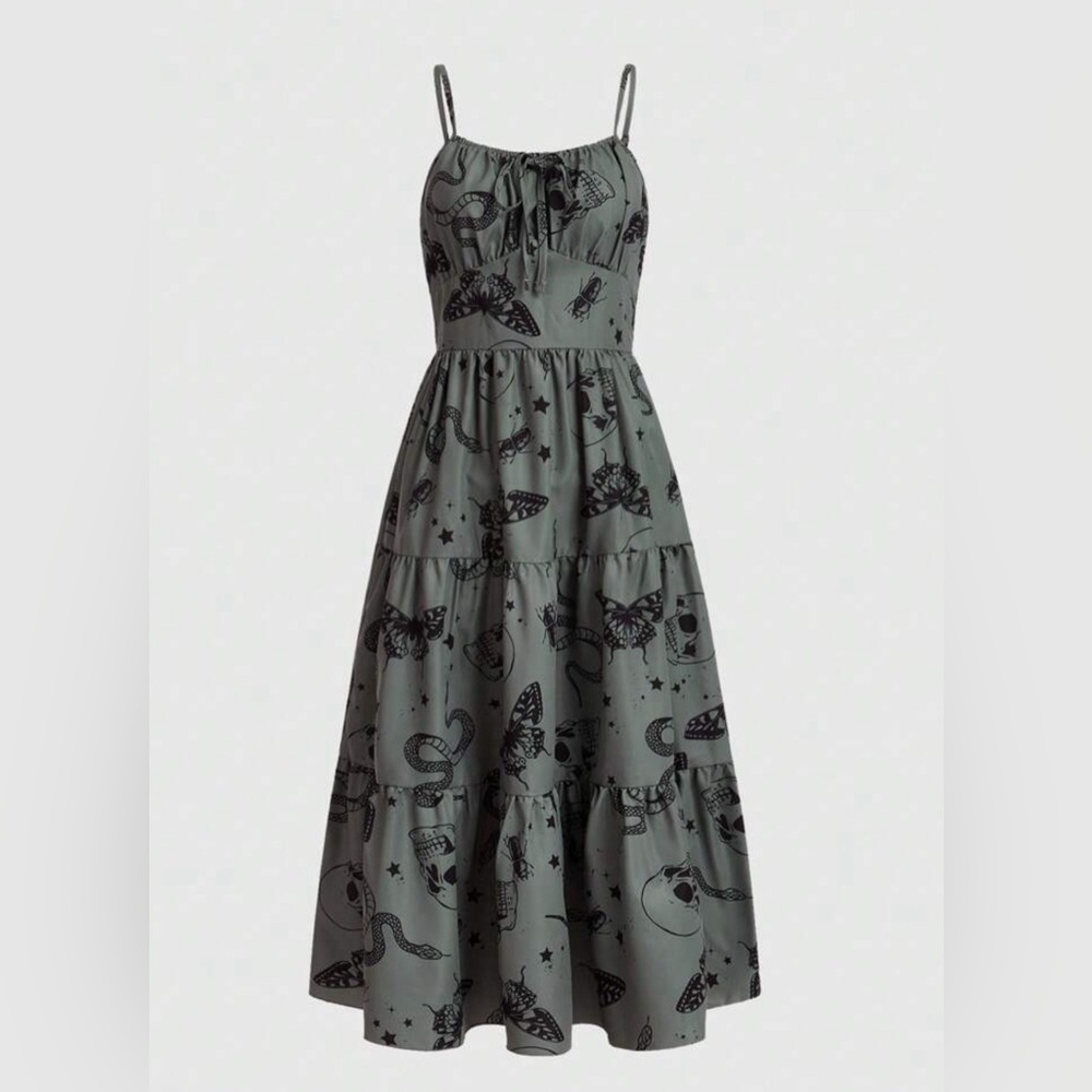 Long cami dress